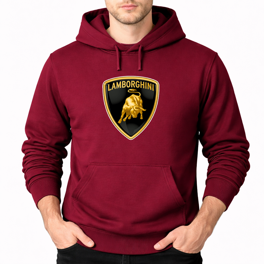 Men’s Lamborghini Car Pullover Hoodie