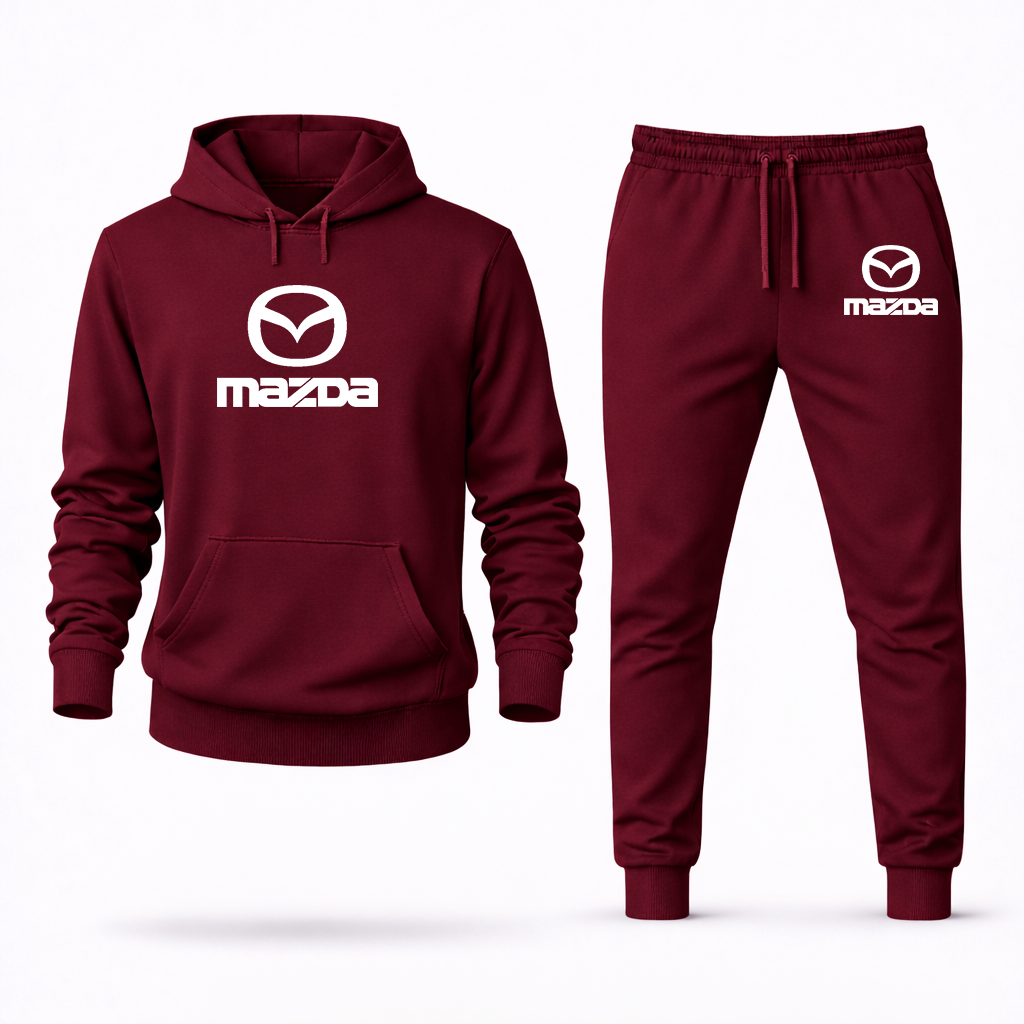 Men’s Mazda Car Hoodie Joggers Set