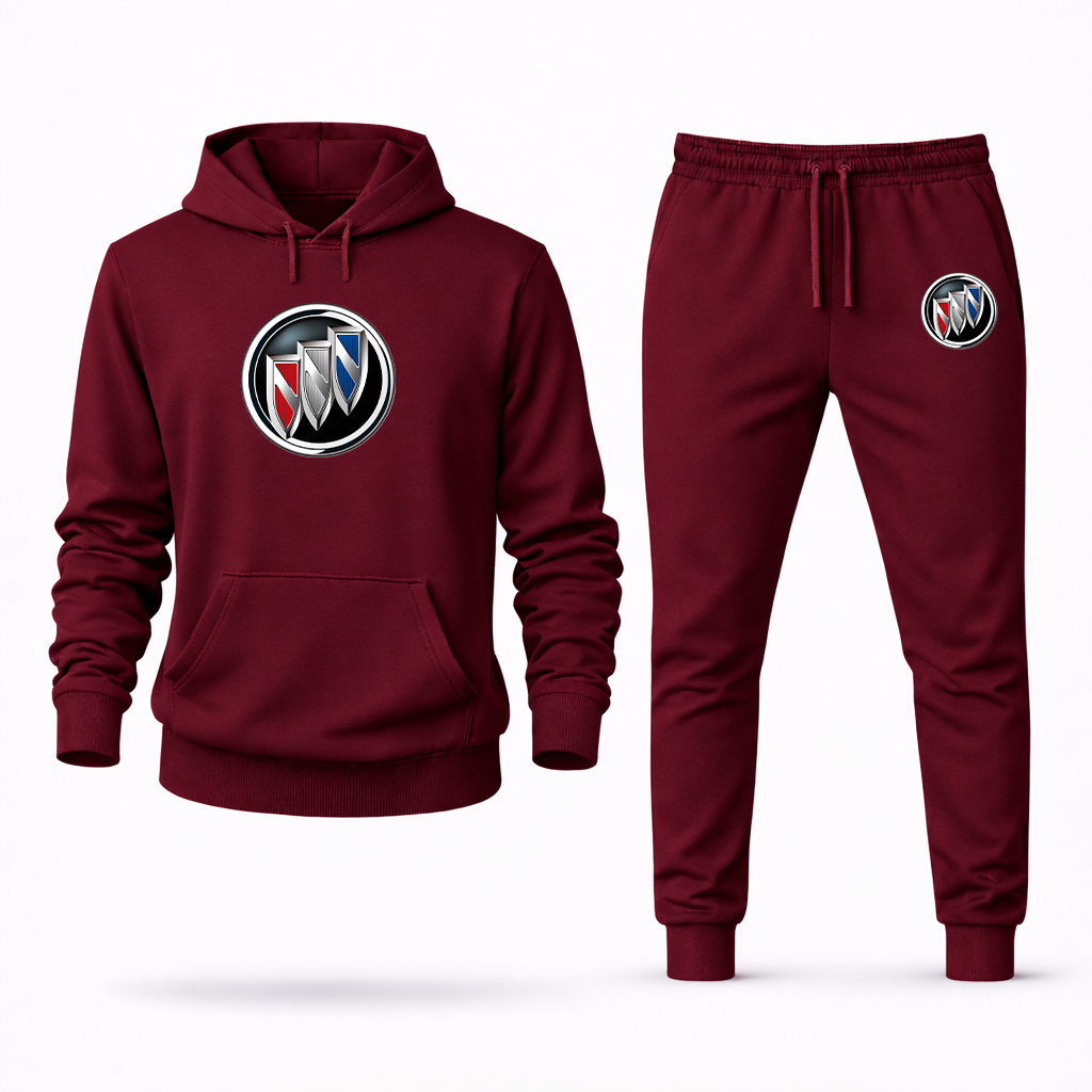 Men’s Buick Motorsports Car Hoodie Joggers Set