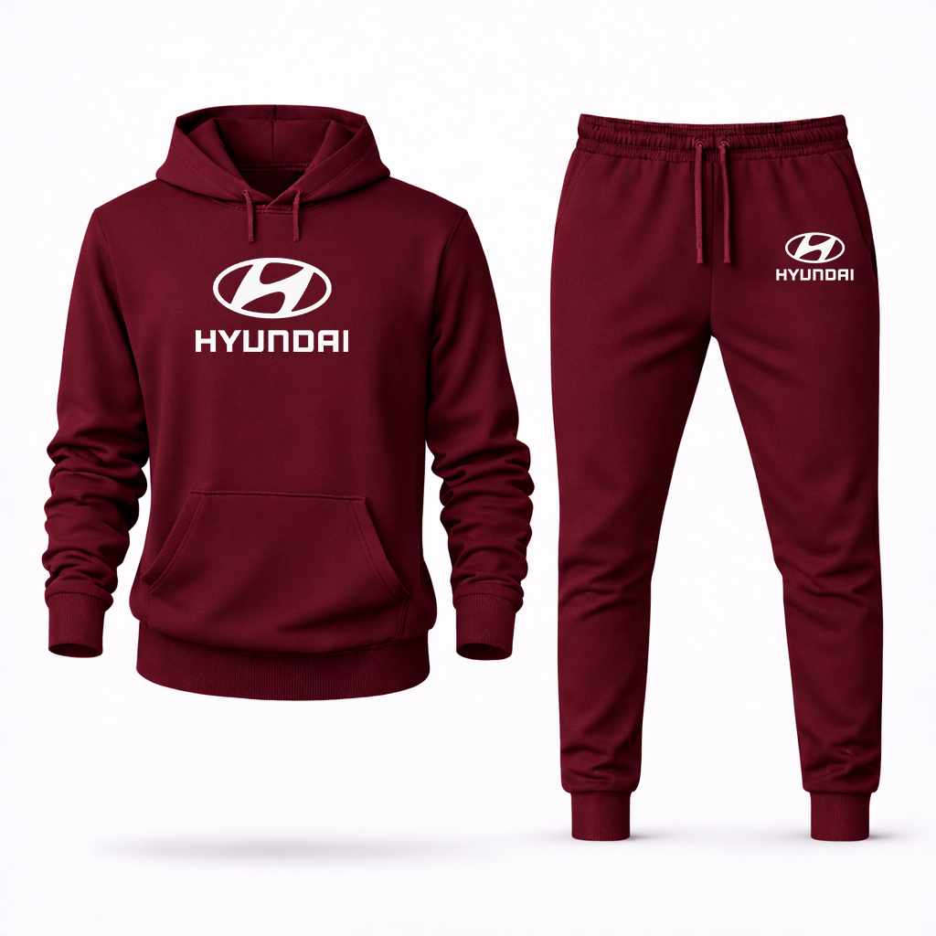 Men’s Hyundai Car Hoodie Joggers Set