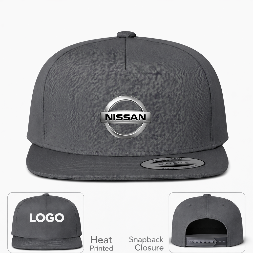 Nissan Motorsport Car Snapback Hat