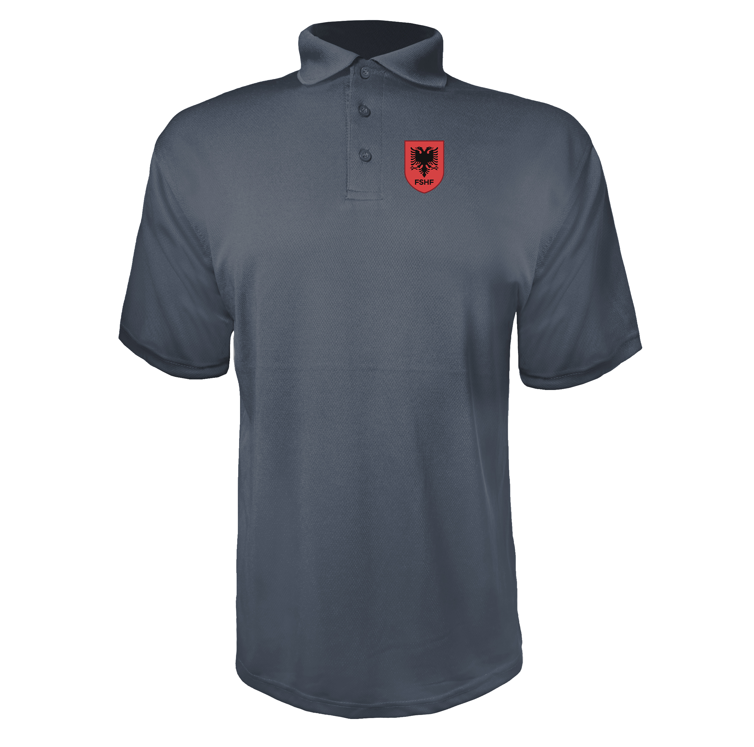 Men's Albania National Soccer Team Polyester Polo
