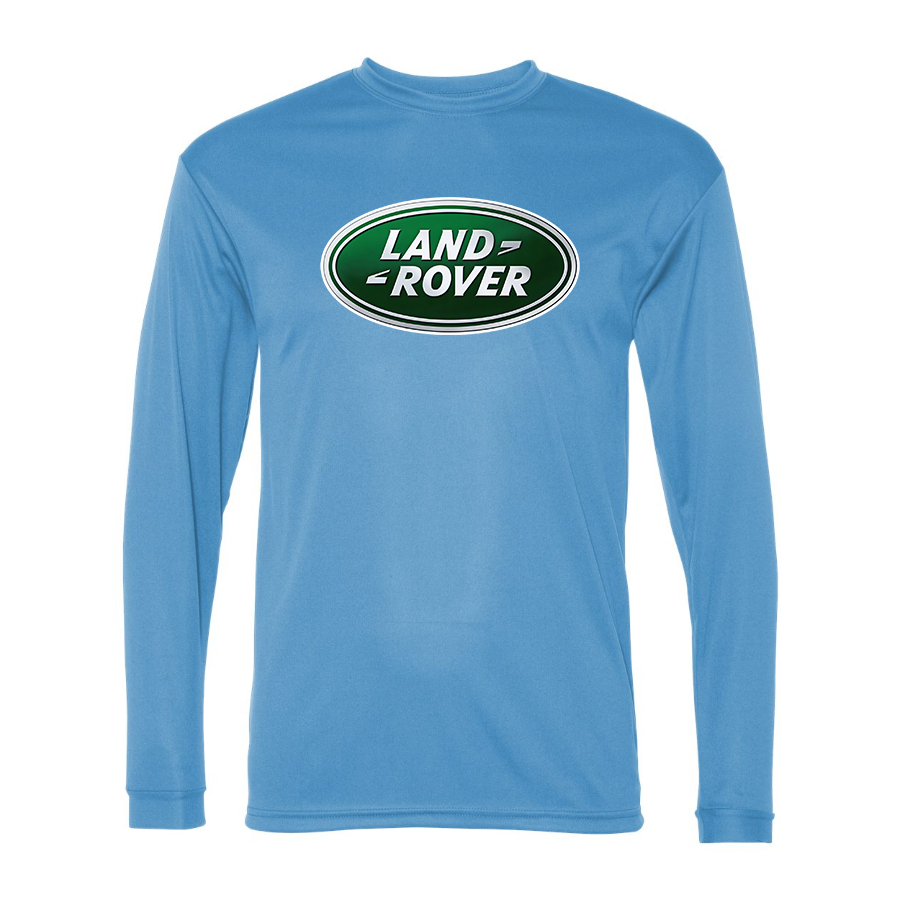 Men's Land Rover Car -  Polyester Long Sleeve T-Shirt