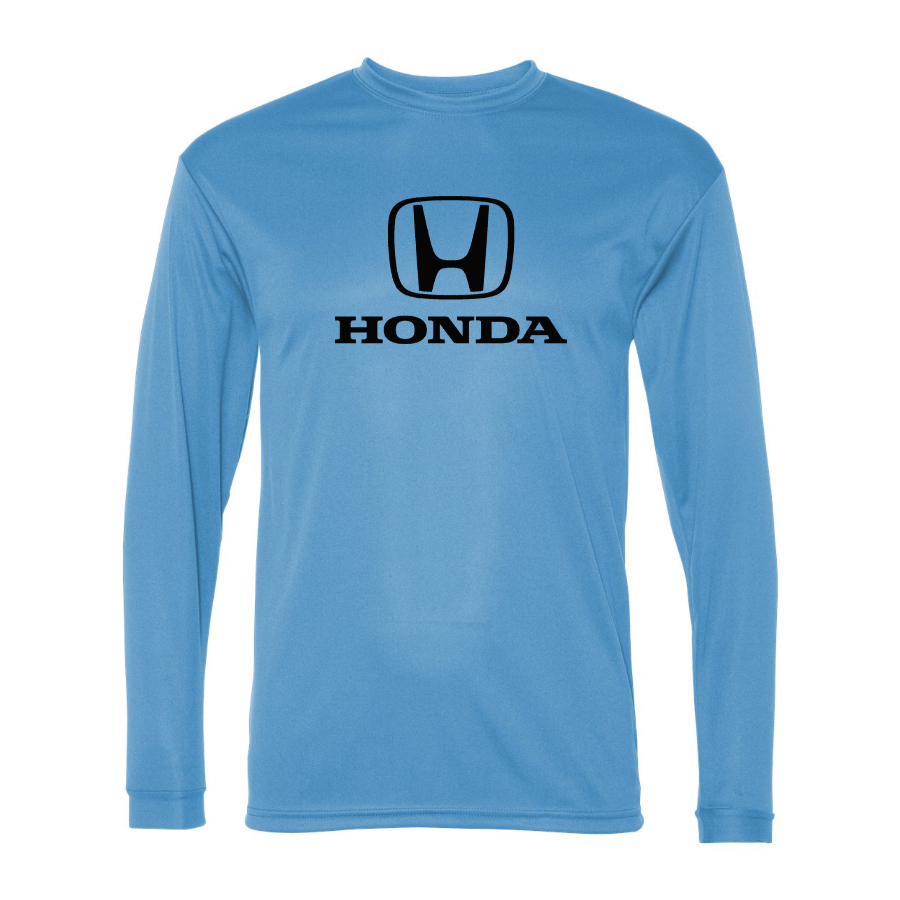 Men's Honda Motorsport -  Polyester Long Sleeve T-Shirt