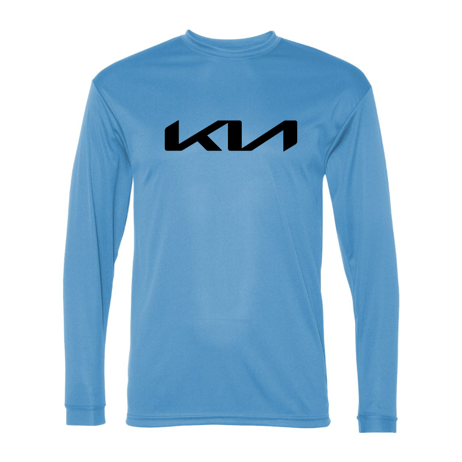 Men's Kia Car -  Polyester Long Sleeve T-Shirt