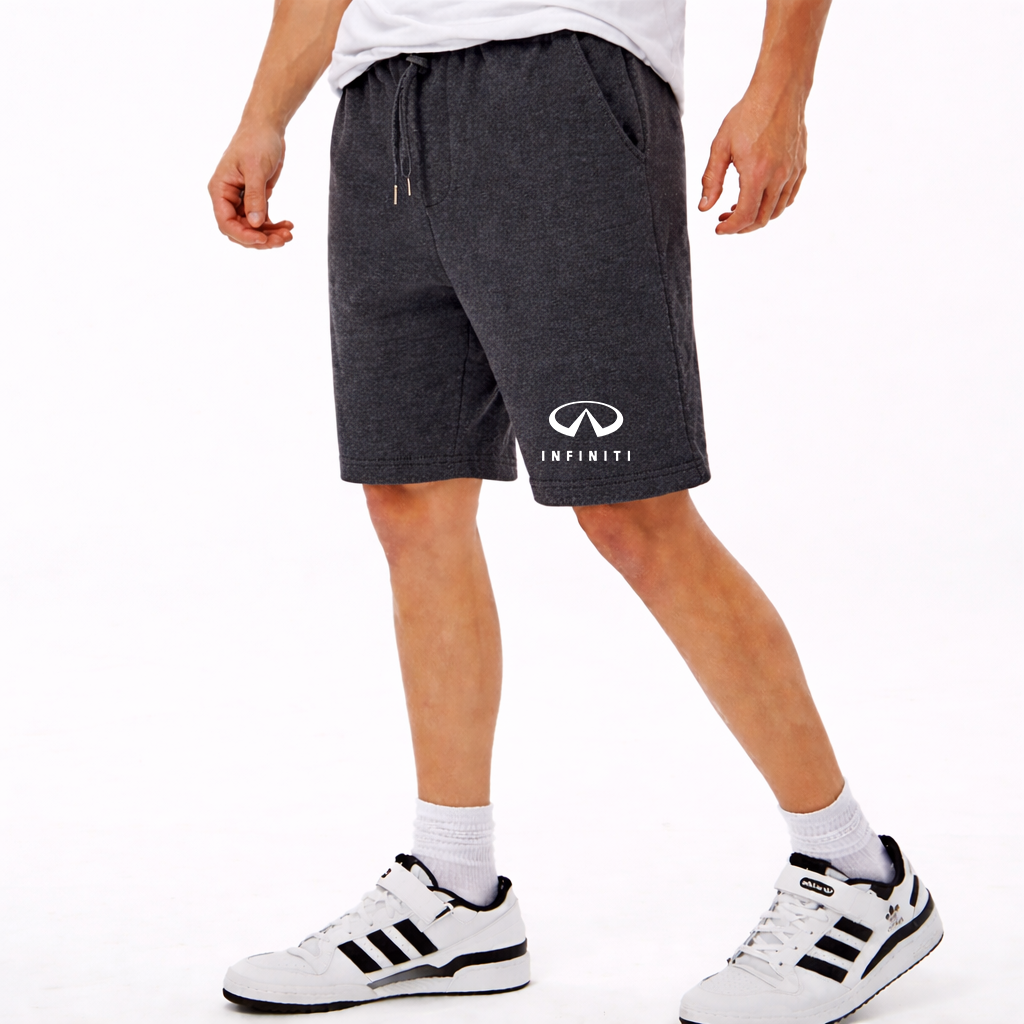 Men's Infiniti Luxury Car Athletic Fleece Shorts