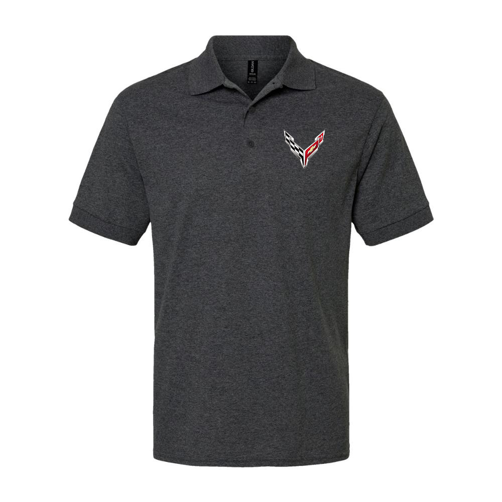 Men's Chevrolet Corvette Dry Blend Polo