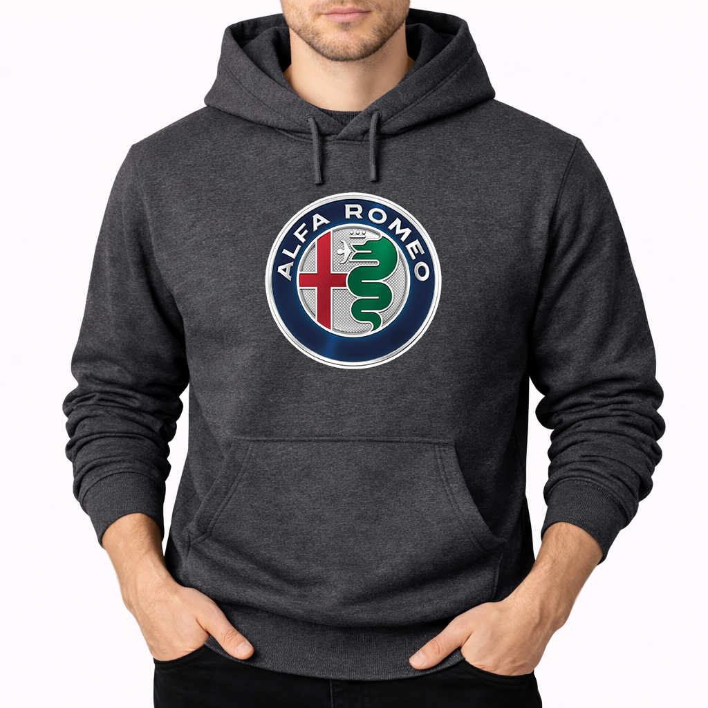Men's Alfa Romeo Car Pullover Hoodie