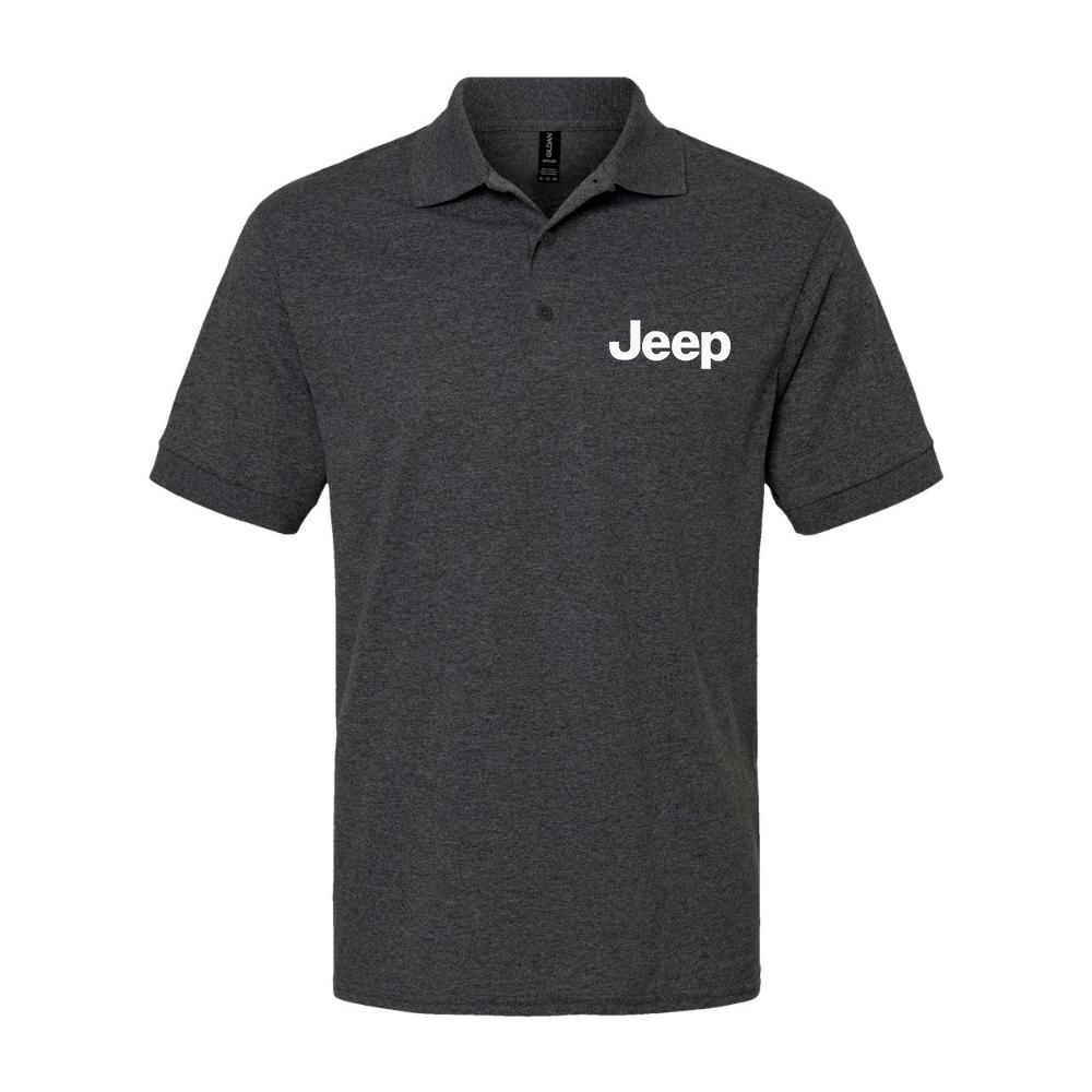 Men’s Jeep Car Dry Blend Polo