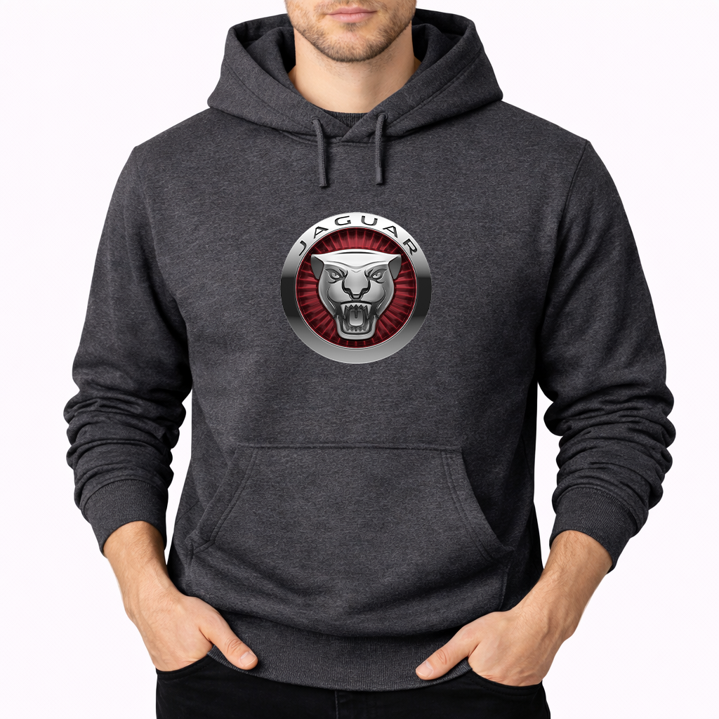 Men's Jaguar Motorsport Car Pullover Hoodie