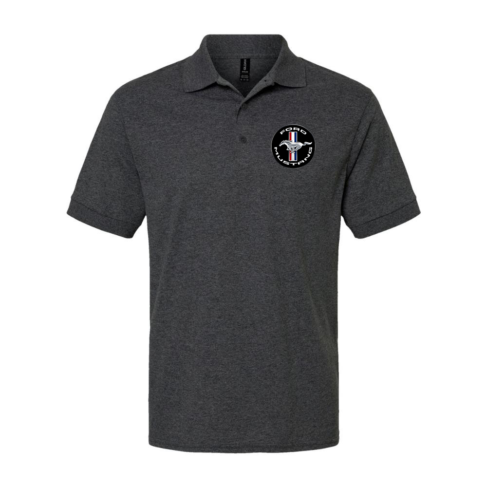 Men’s Ford Mustang Motorsport Car Dry Blend Polo