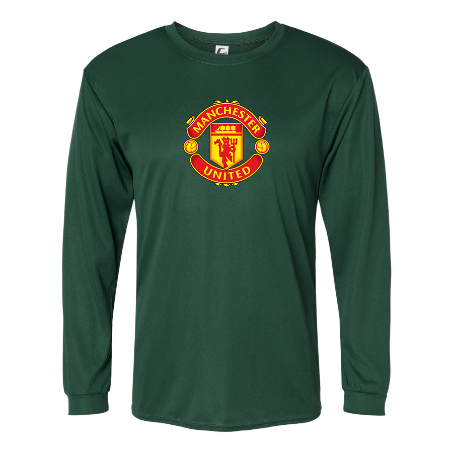 Men’s Manchester United Soccer  -  Performance Long Sleeve T-Shirt