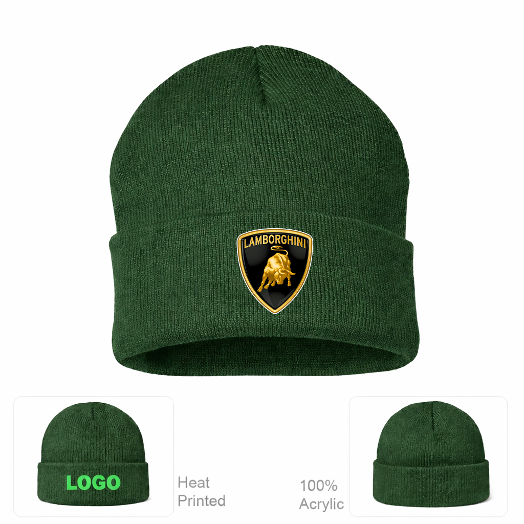 Lamborghini Car Beanie Hat