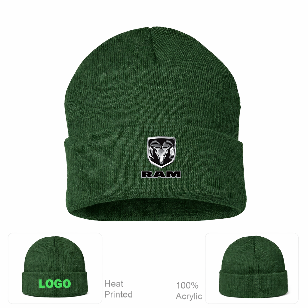 Ram Truck Logo Beanie Hat