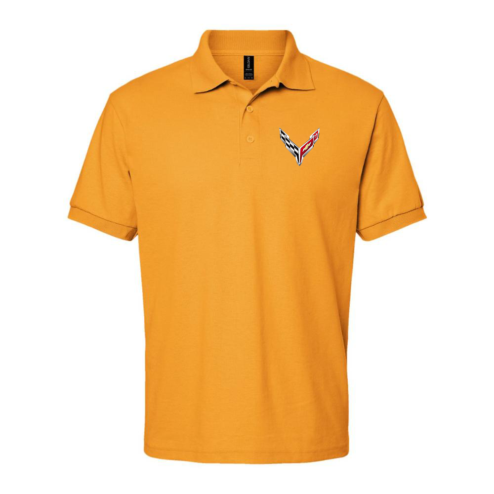 Men's Chevrolet Corvette Dry Blend Polo