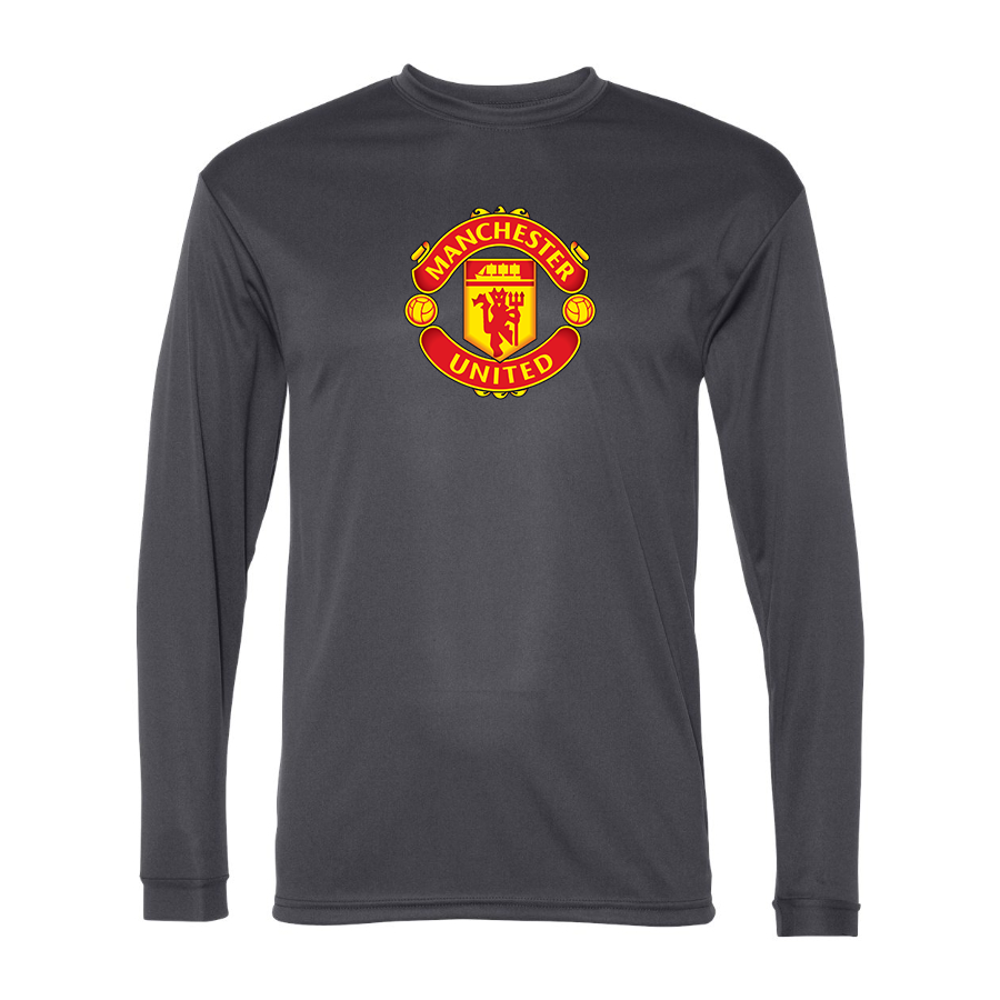 Men’s Manchester United Soccer  -  Performance Long Sleeve T-Shirt