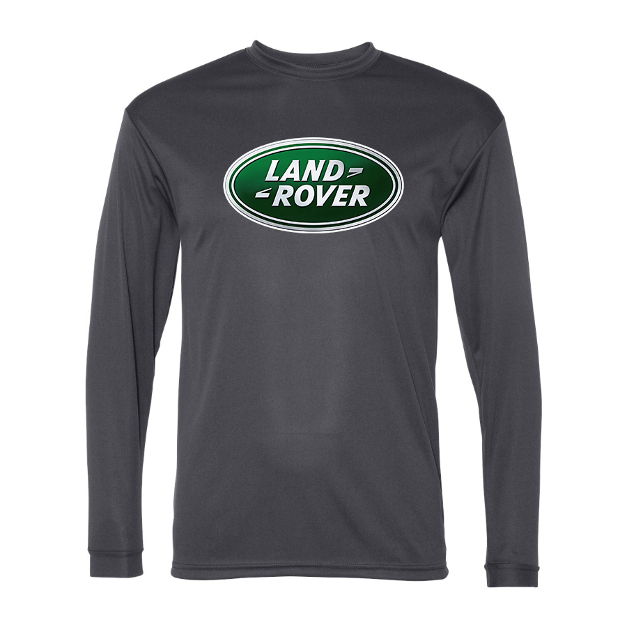 Men's Land Rover Car -  Polyester Long Sleeve T-Shirt