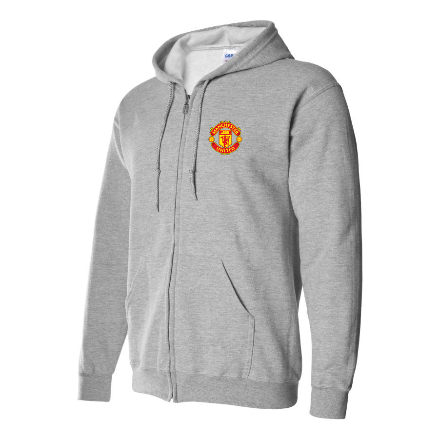 Men’s Manchester United Soccer Zipper Hoodie