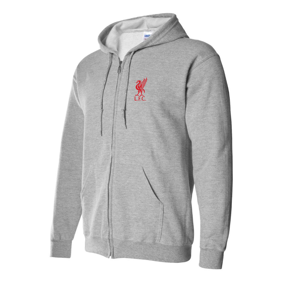 Men's Liverpool L.F.C. Soccer Zipper Hoodie
