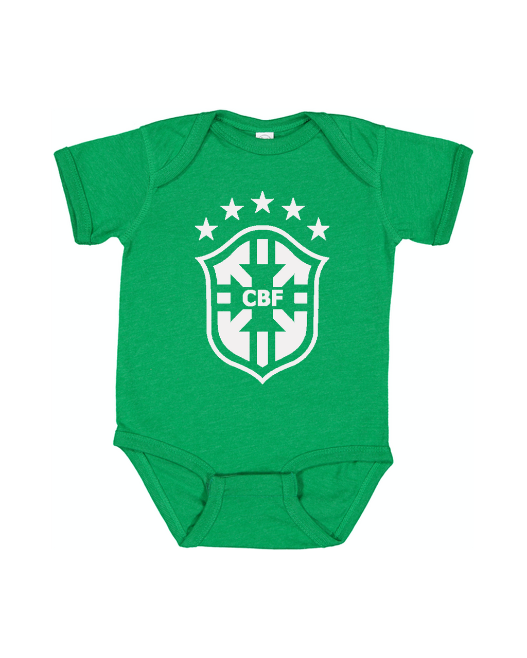 Baby Brazil Soccer Romper Onesie