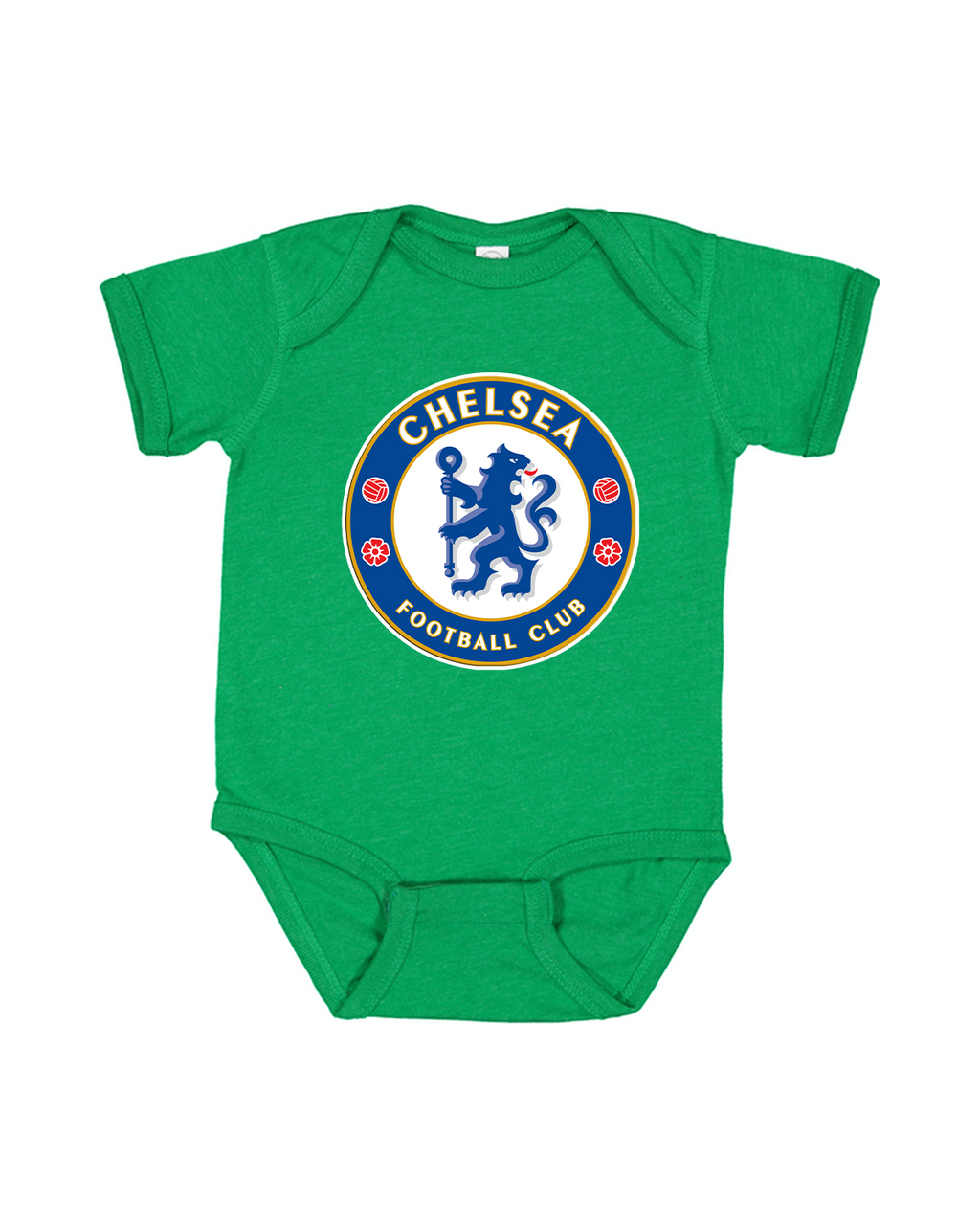 Baby Chelsea Soccer Romper Onesie