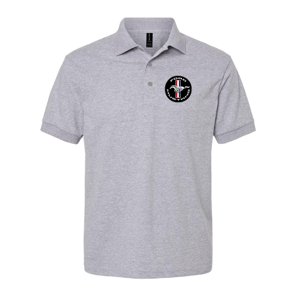 Men’s Ford Mustang Motorsport Car Dry Blend Polo