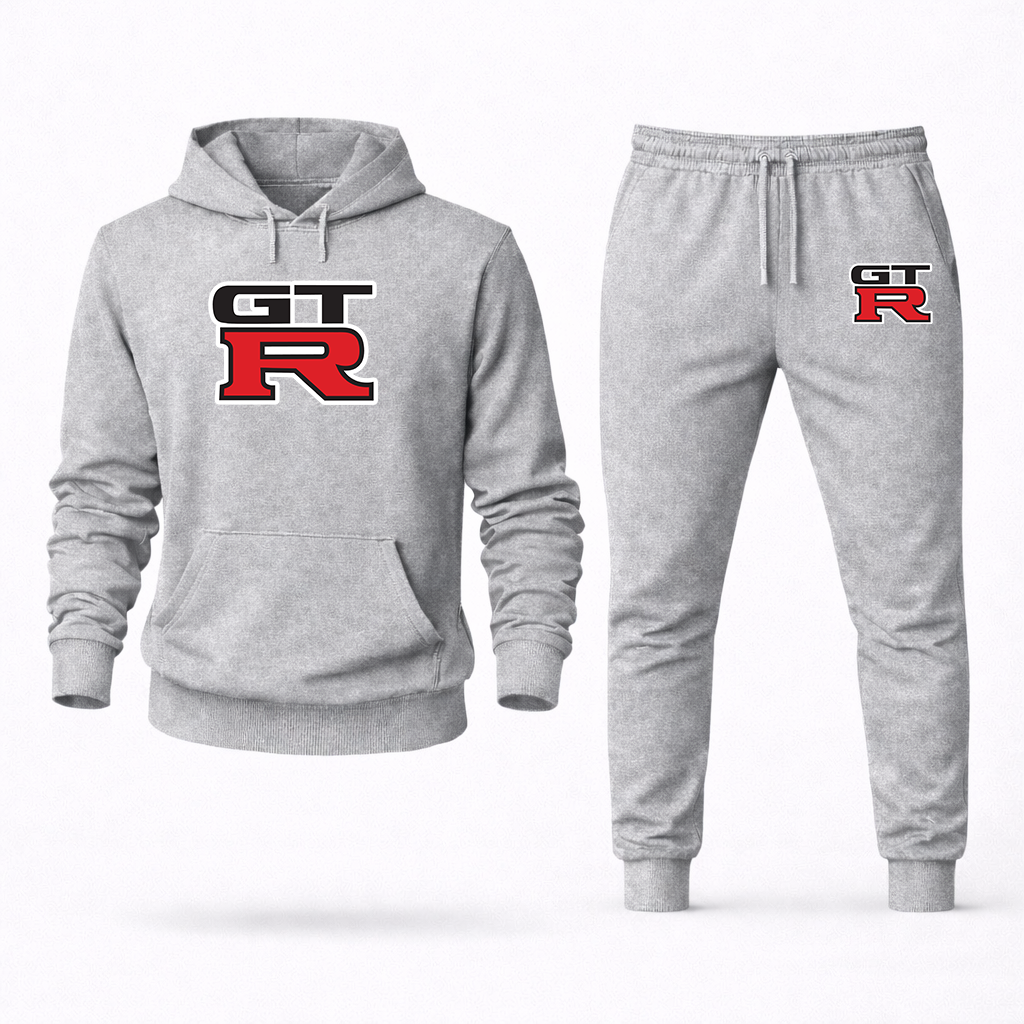 Men’s GTR  Car Hoodie Joggers Set