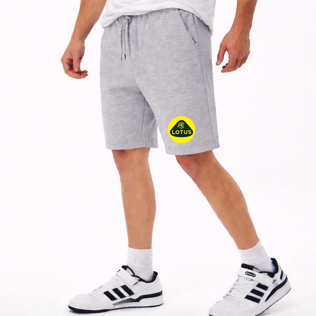 Men's Lotus Car Athletic Fleece Shorts