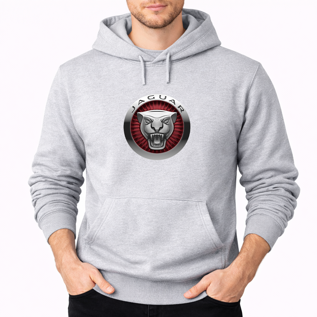Men's Jaguar Motorsport Car Pullover Hoodie