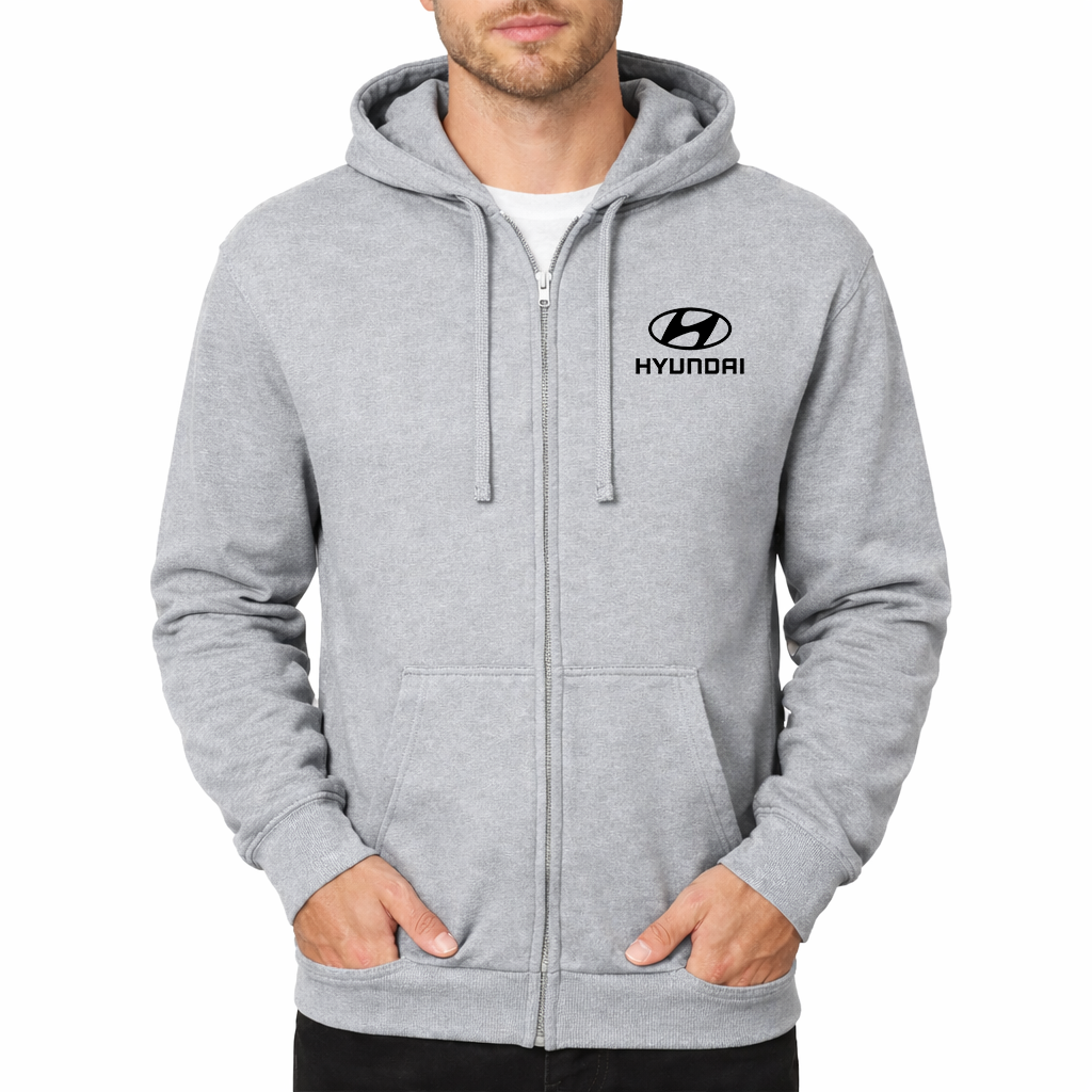 Men’s Hyundai Car Zipper Hoodie