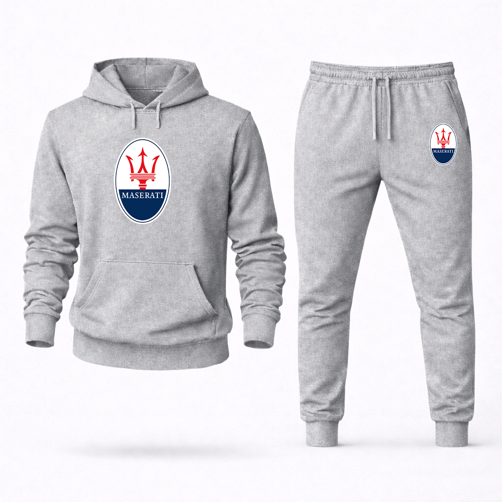 Men’s Maserati Car Hoodie Joggers Set
