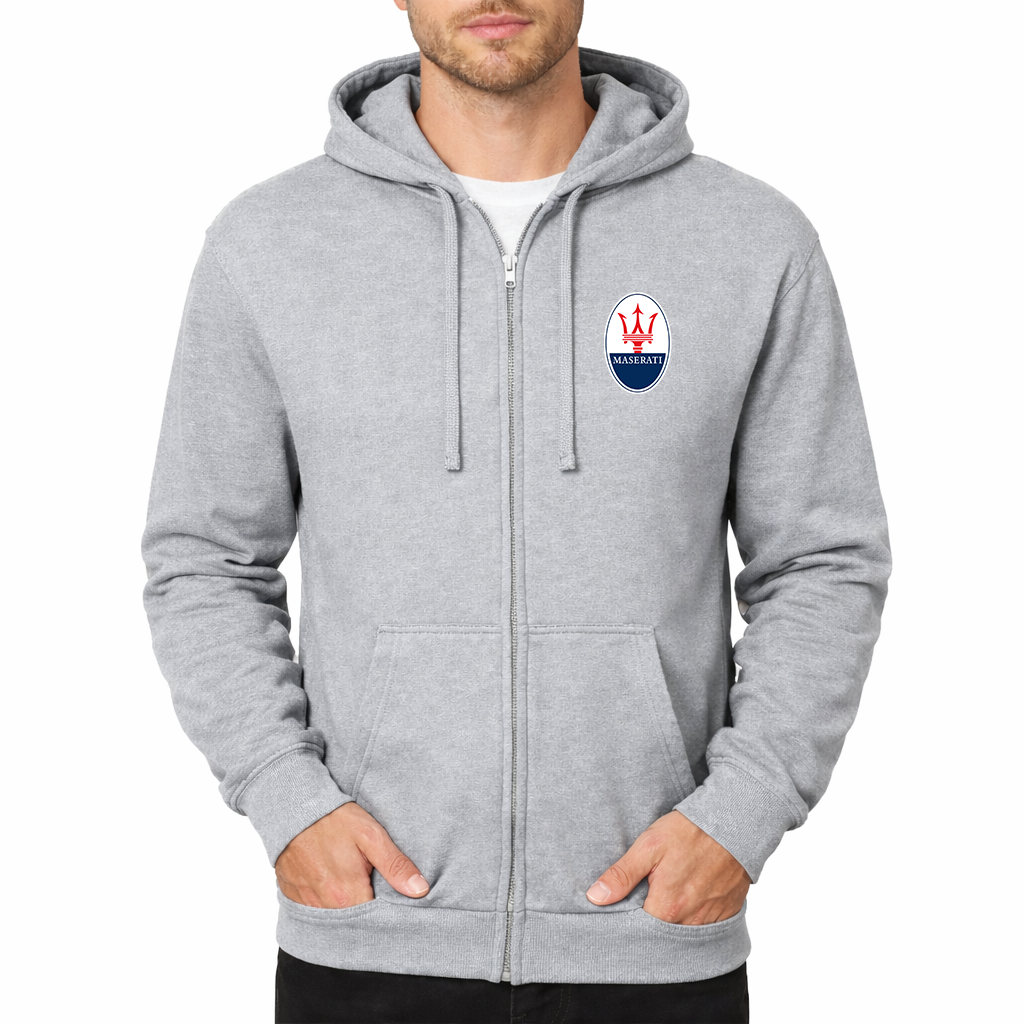 Men’s Maserati Car Zipper Hoodie