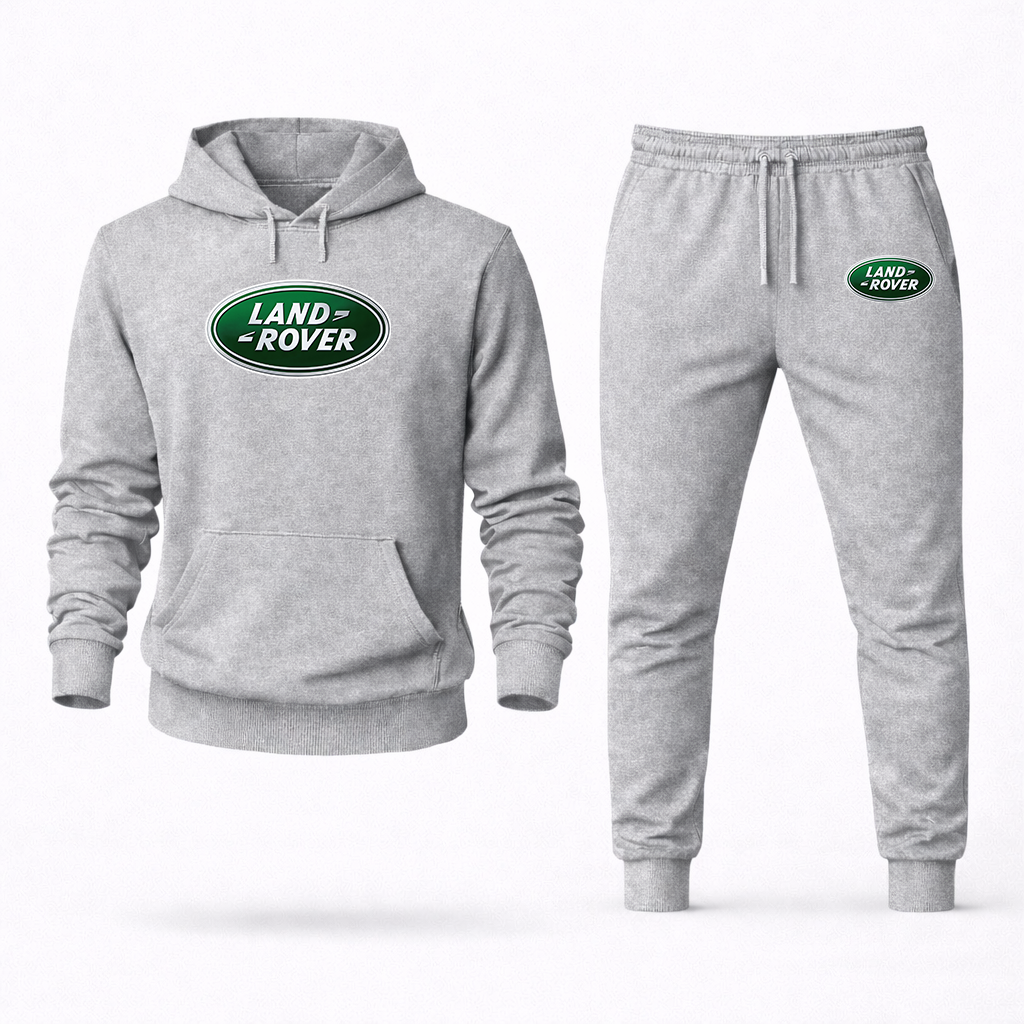 Men's Land Rover Car Hoodie Joggers Set