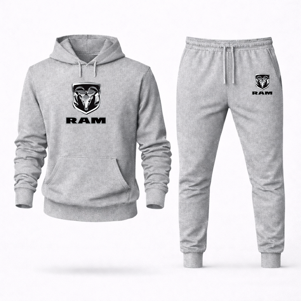 Men’s Ram Truck Logo Hoodie Joggers Set