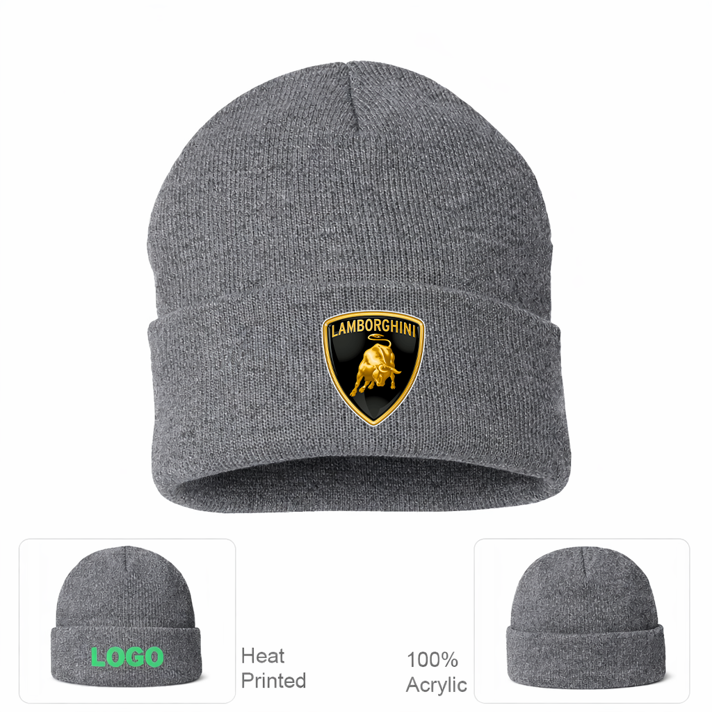 Lamborghini Car Beanie Hat