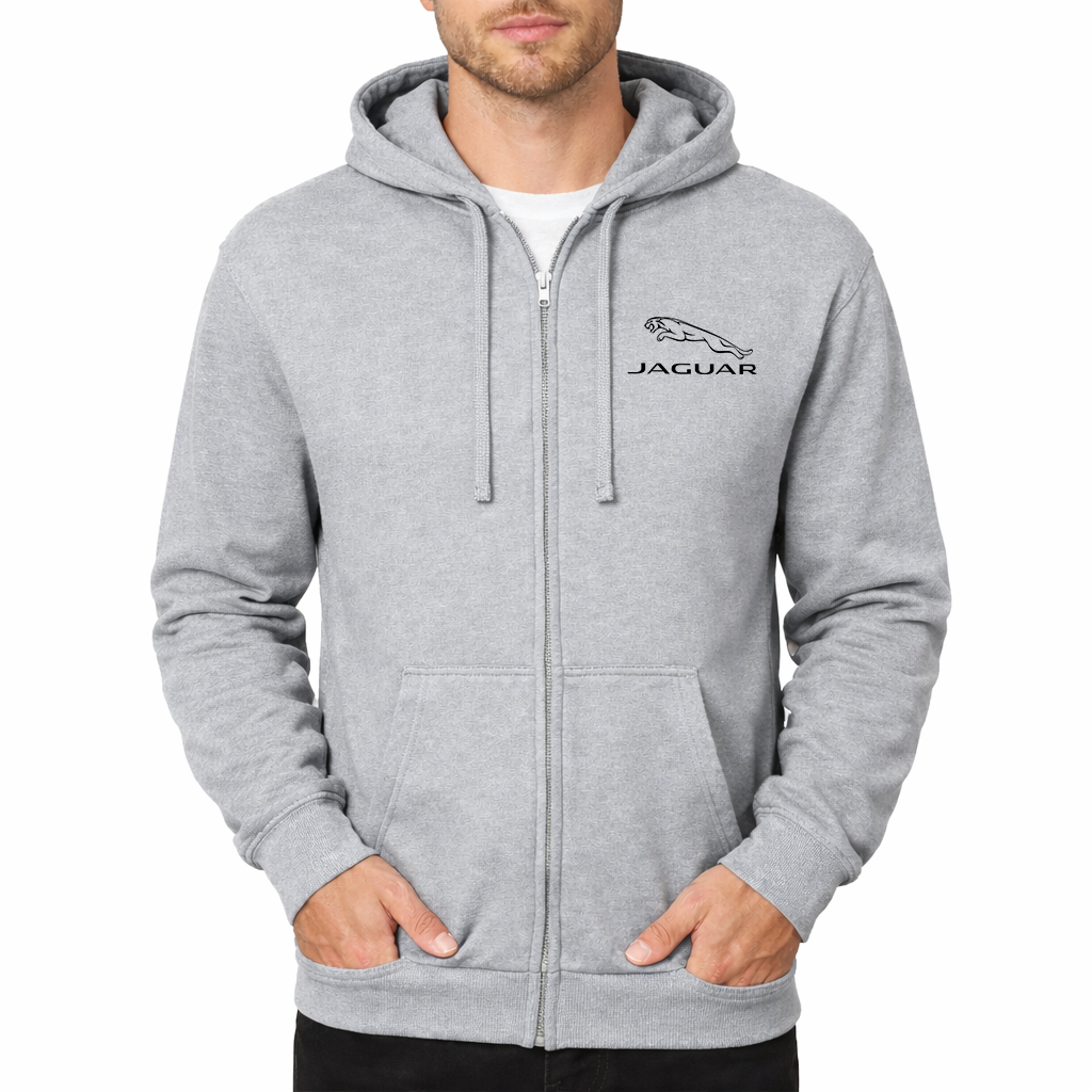 Men’s Jaguar Symbol Car Zipper Hoodie