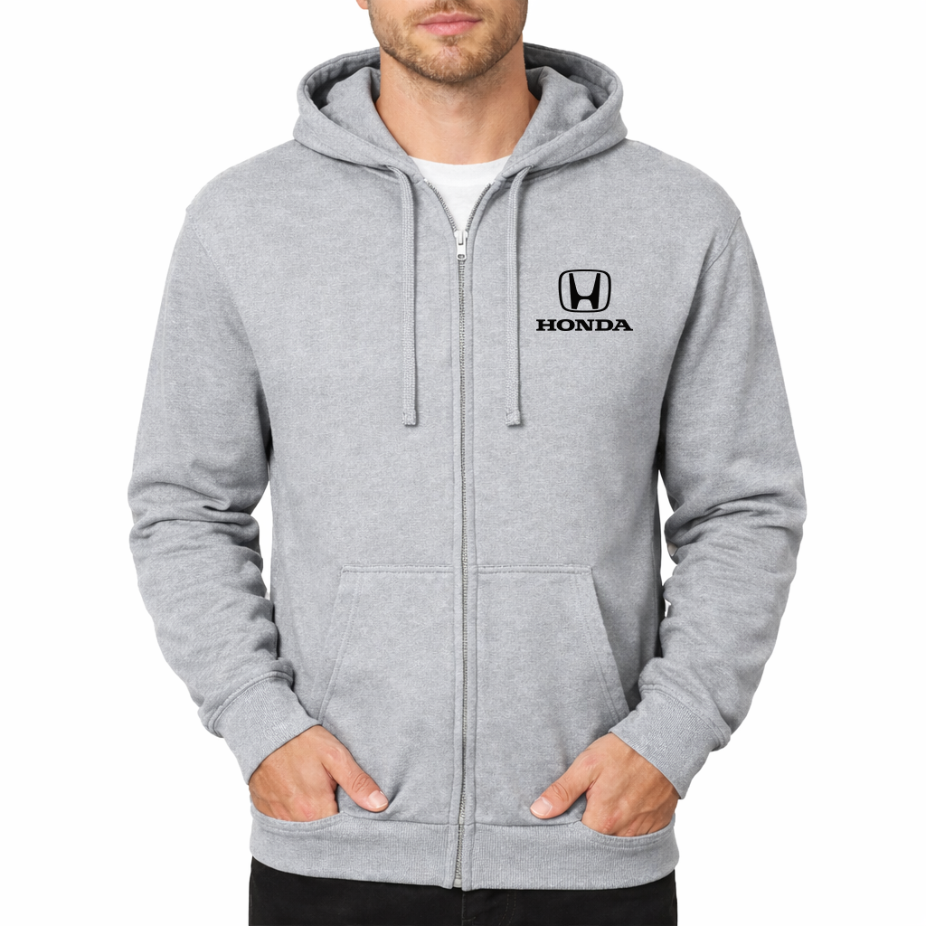 Men’s Honda Motorsport Car Zipper Hoodie