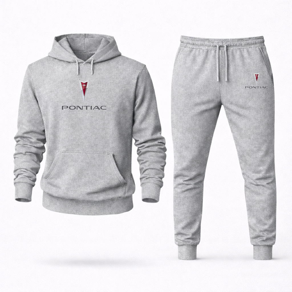 Men's Pontiac Car Hoodie Joggers Set