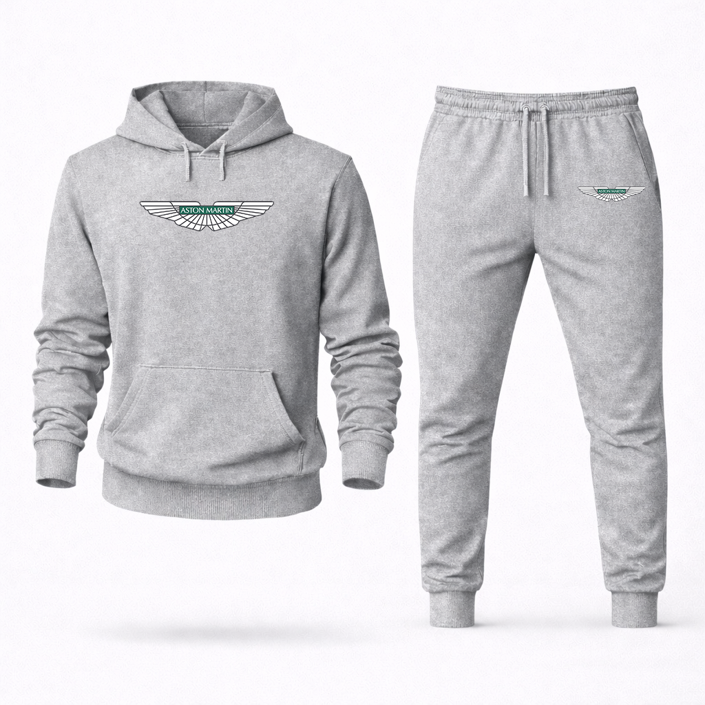 Men's Aston Martin Motorsports Car Hoodie Joggers Set