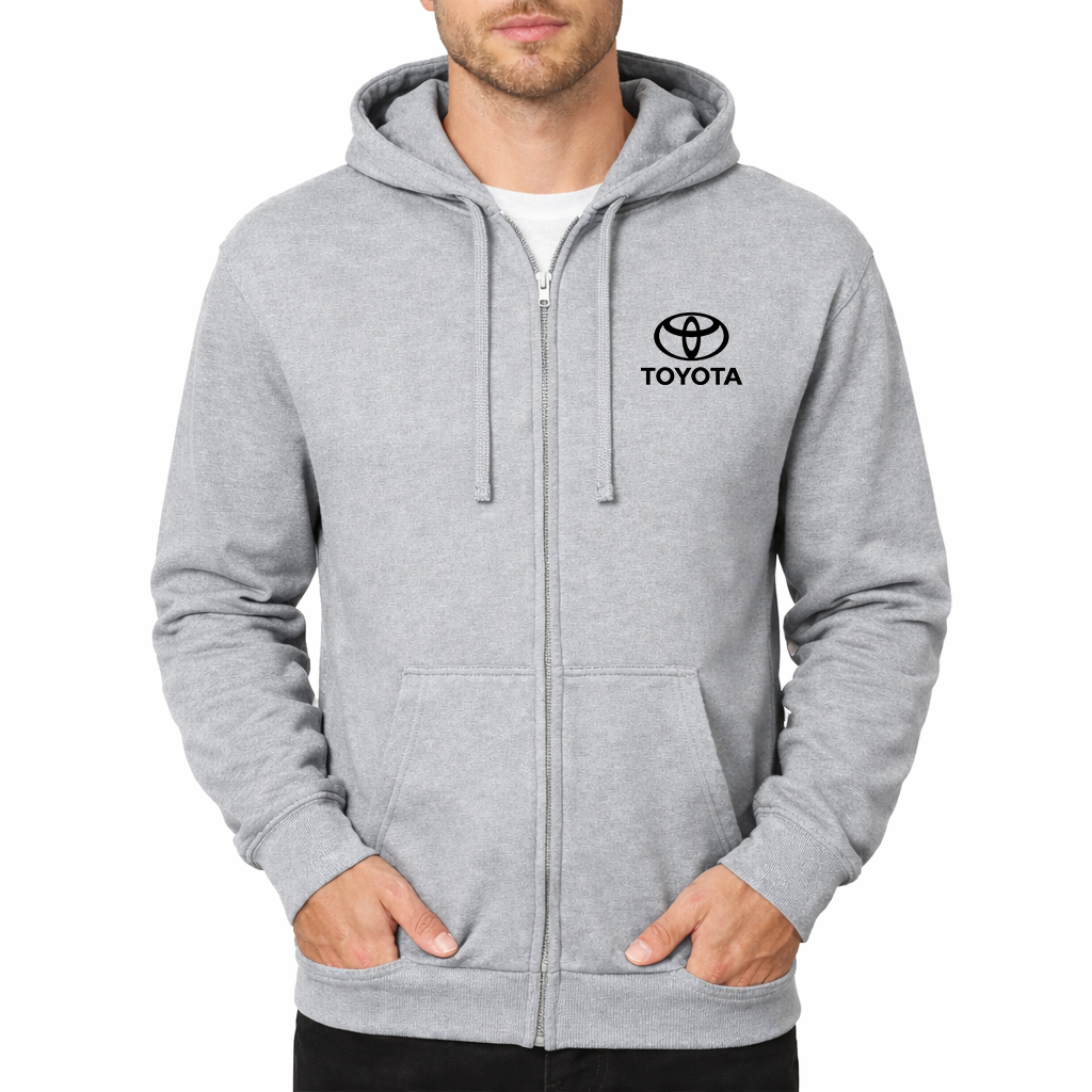 Men’s Toyota Motorsport Car Zipper Hoodie