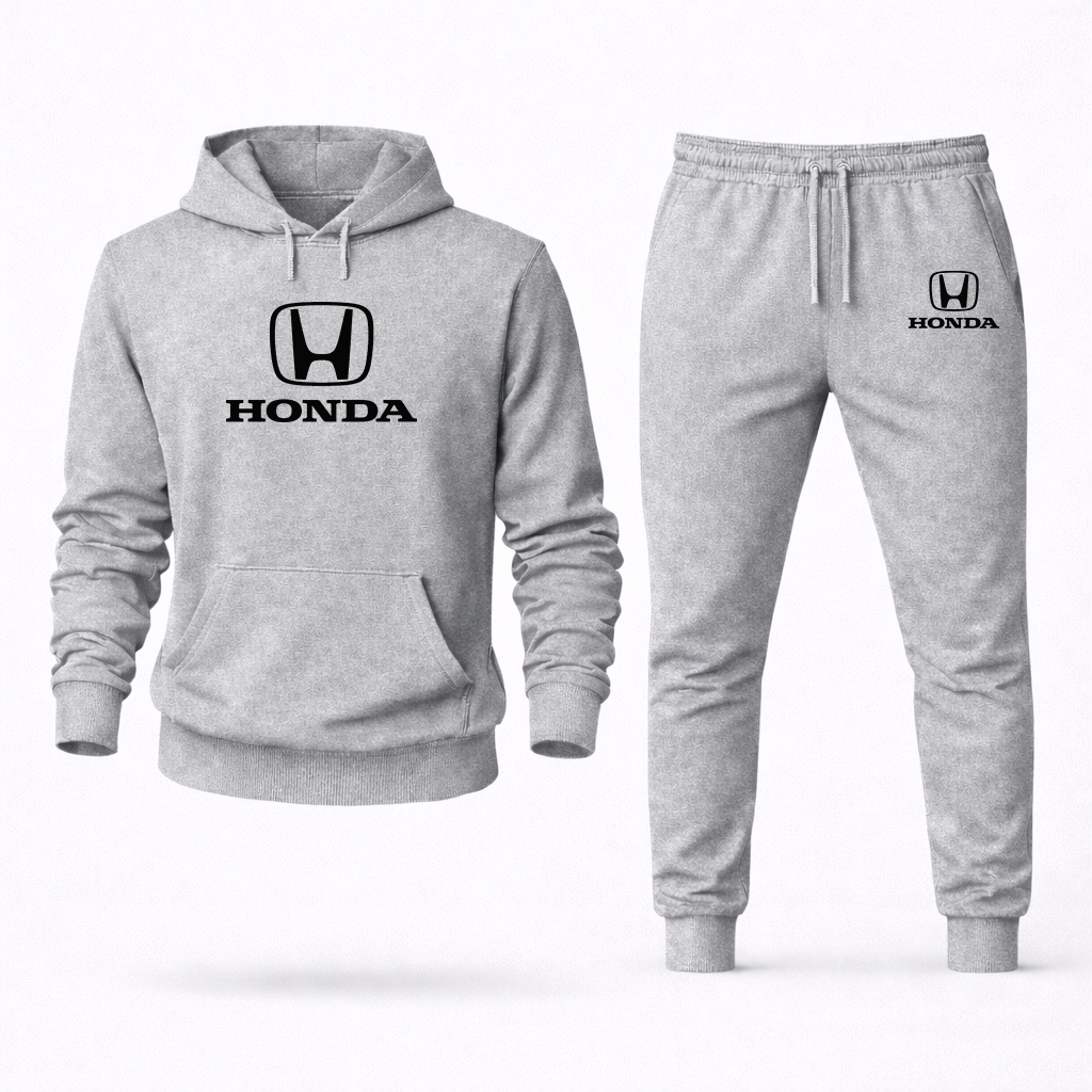 Men’s Honda Motorsport Car Hoodie Joggers Set