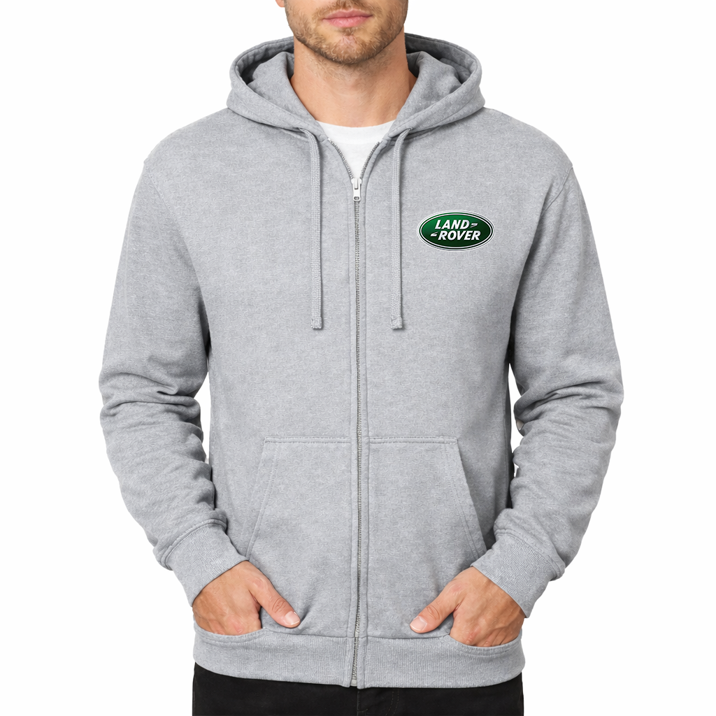Men’s Land Rover Car Zipper Hoodie