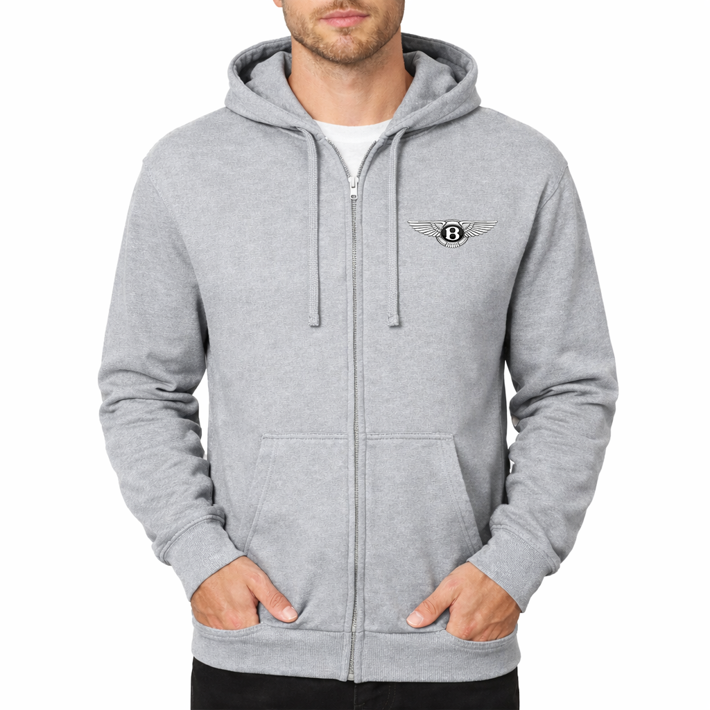 Men’s Bentley Motorsports Car Zipper Hoodie