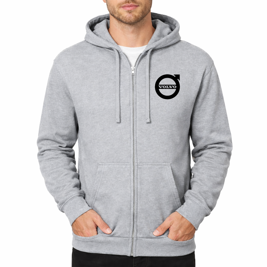 Men’s Volvo Car Zipper Hoodie