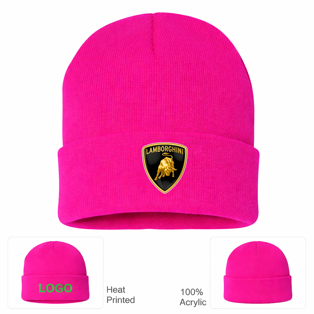Lamborghini Car Beanie Hat