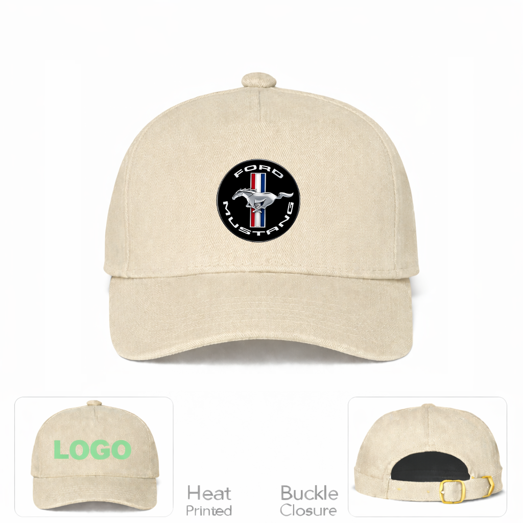 Ford Mustang Motorsport Car Dad Baseball Cap Hat