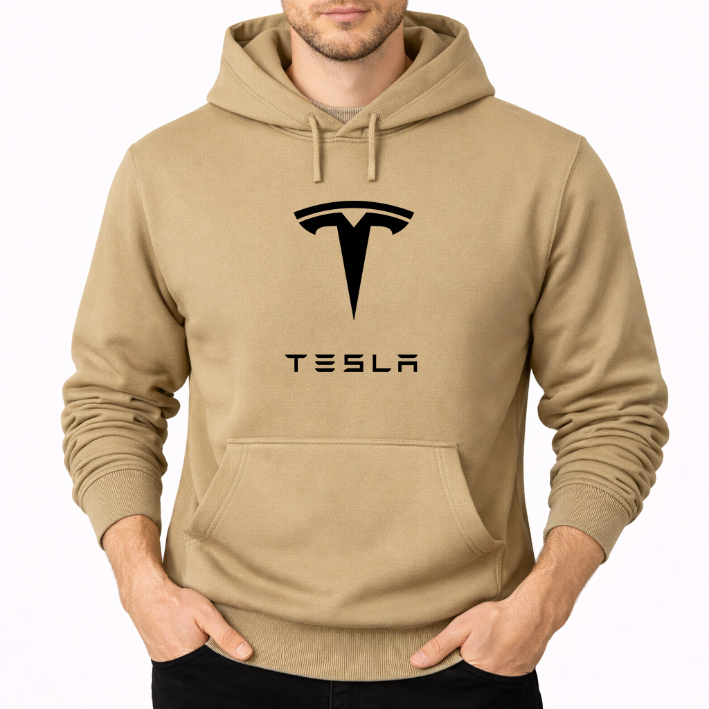 Men’s Tesla Motorsports Car Pullover Hoodie