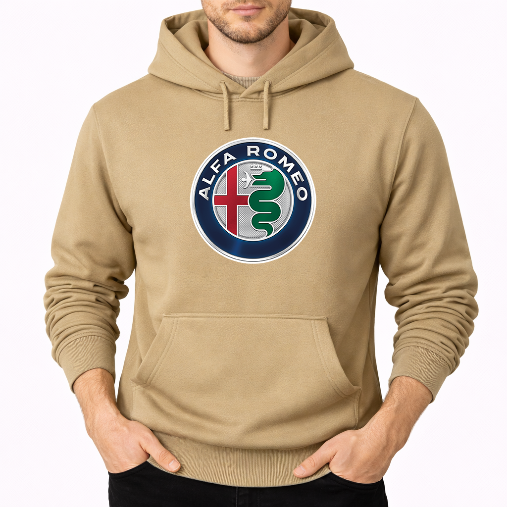 Men's Alfa Romeo Car Pullover Hoodie