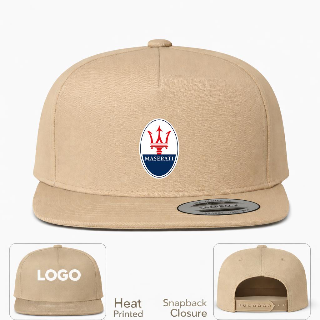 Maserati Car Snapback Hat