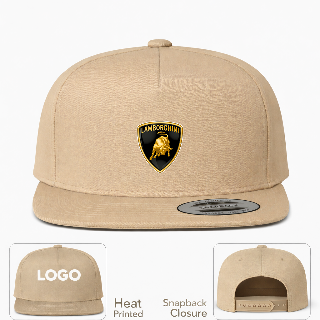 Lamborghini Car Snapback Hat